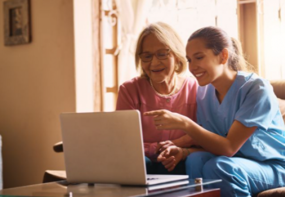 comfortable at home with care